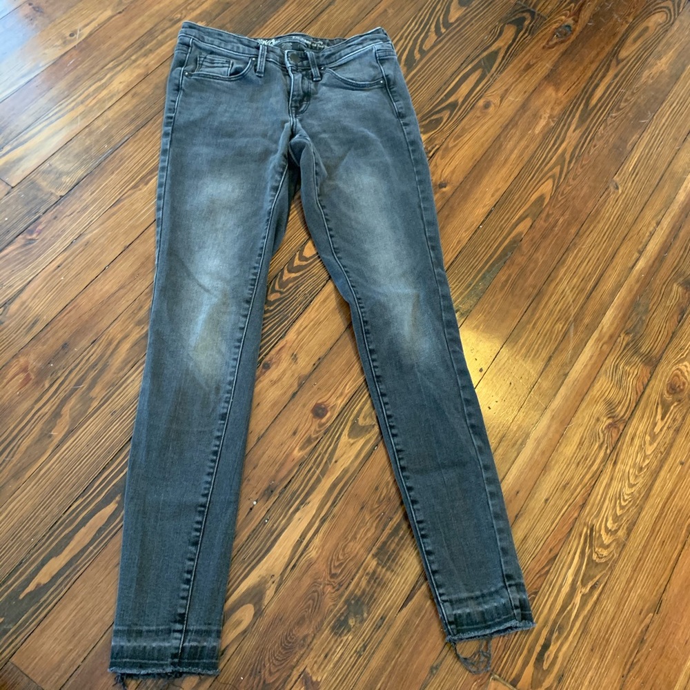 Mossimo Black Distressed Jeans